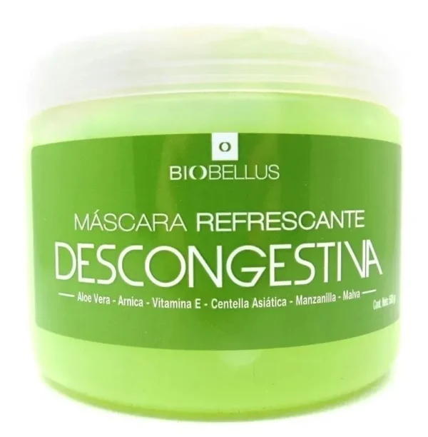 Mascara Refrescante Aloe Vera Descongestiva Biobellus