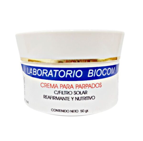 Crema Nutritiva P/ Parpados Con Filtro Solar X 50 Gr Biocom