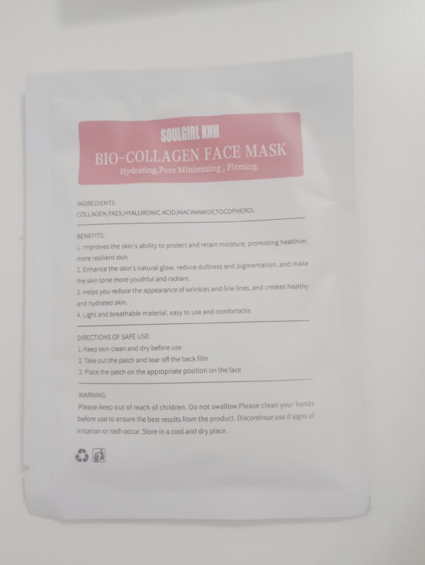 Mascarillas Bio Colágeno - Imagen 2